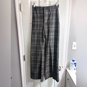 Free People plaid Jules trousers, size 2